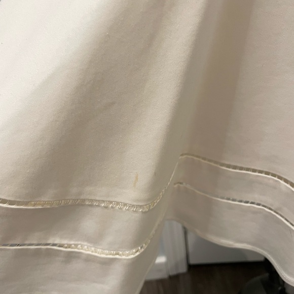 Parker White V-Neck Mini Dress - Picture 5 of 6